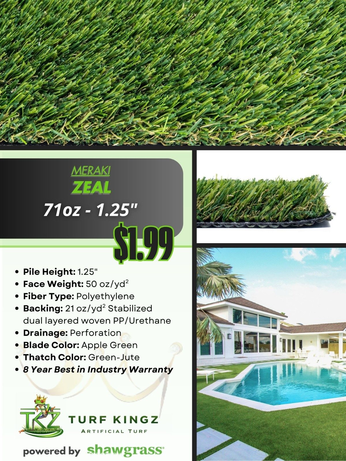Meraki Zeal product card